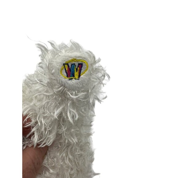 Ganz Webkinz White Terrier Westie Dog 7" Plush Stuffed Animal No Code HM106 Pink - Picture 2 of 4